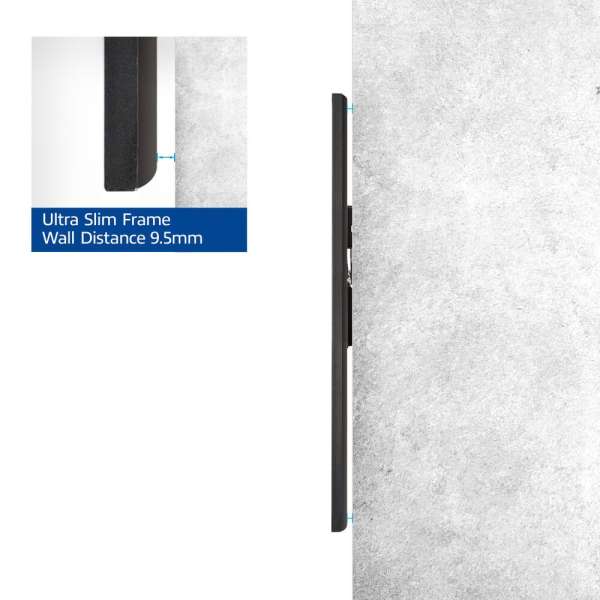 ACT Fixed TV Wall Mount 37"-80" Black