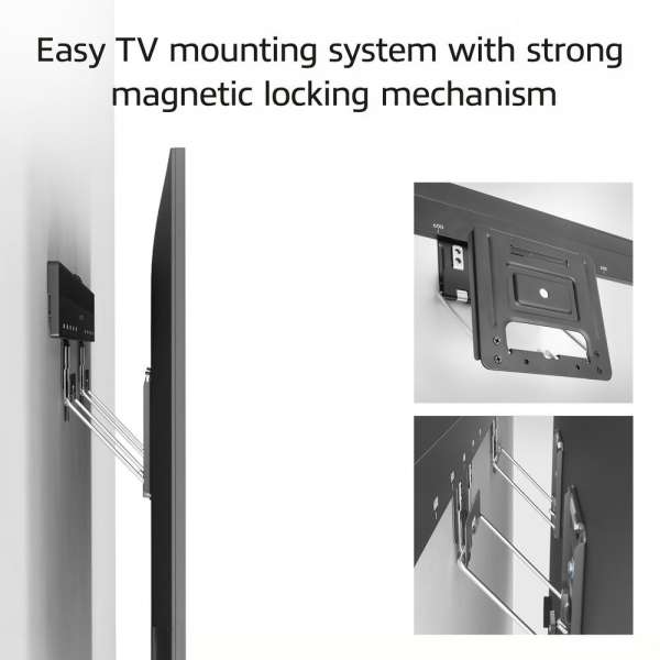 ACT Fixed TV Wall Mount 37"-80" Black