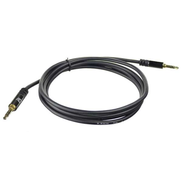 ACT High Quality stereo audio connection cable 3.5 mm jack male - male 1,5m Black