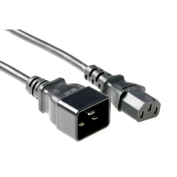 ACT Powercord C13 - C20 1m Black