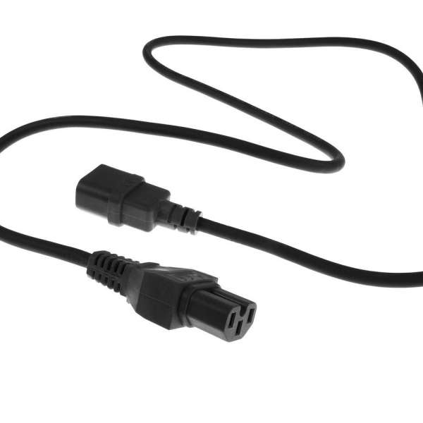 ACT Powercord C14 - C15 1,2m Black