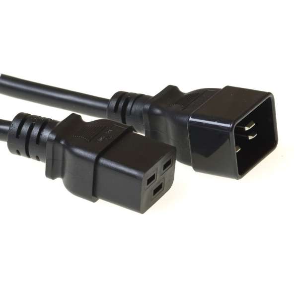 ACT Powercord C19 - C20 3m Black