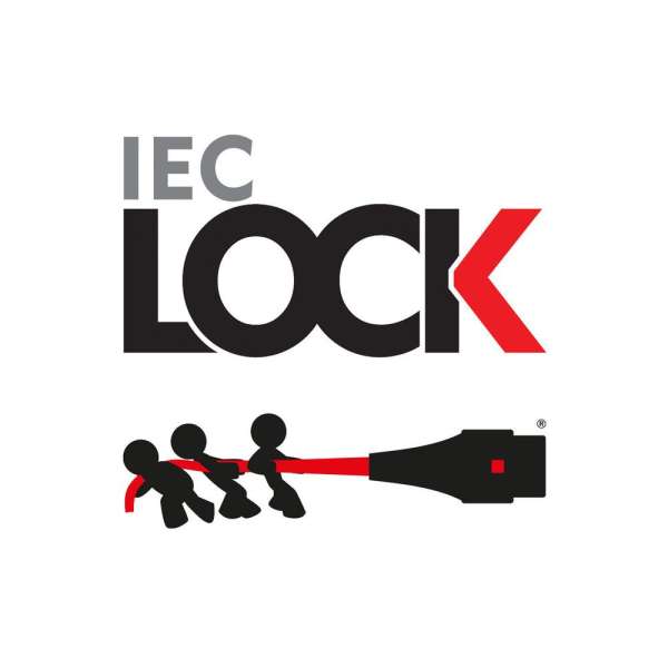 ACT Powercord C19 IEC Lock - C20 2m Red