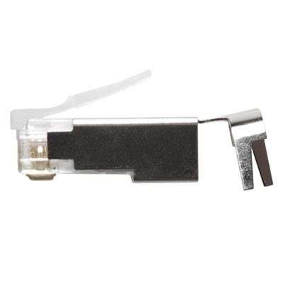 ACT FA2000 RJ45 (8P/8C) CAT6A shielded modulaire connector for round cable with solid or standed conductors