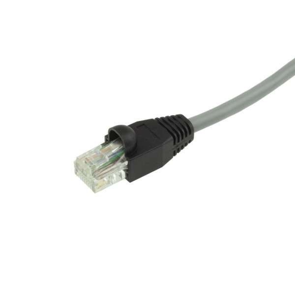ACT RJ45 boot for 5.5 mm cable 25db Black