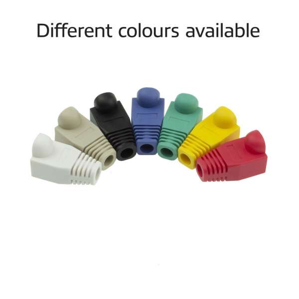ACT RJ45 boot for 5.5 mm cable 25db Grey
