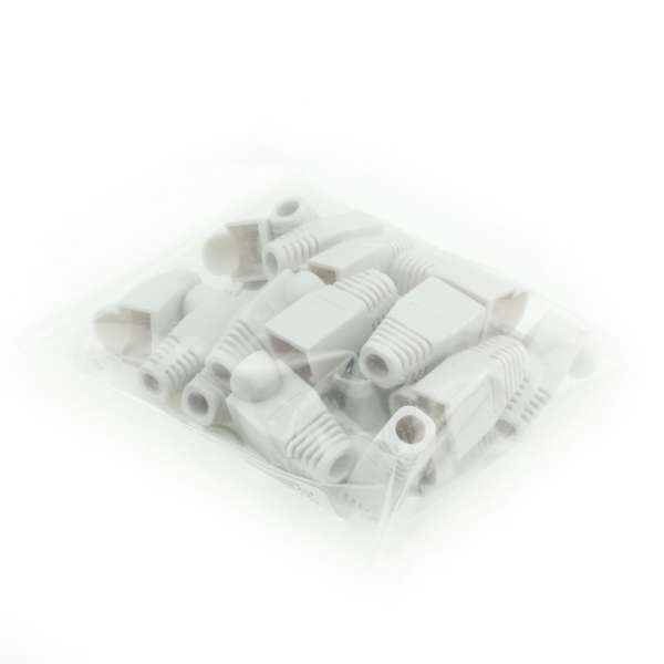 ACT RJ45 boot for 5.5 mm cable 25db White