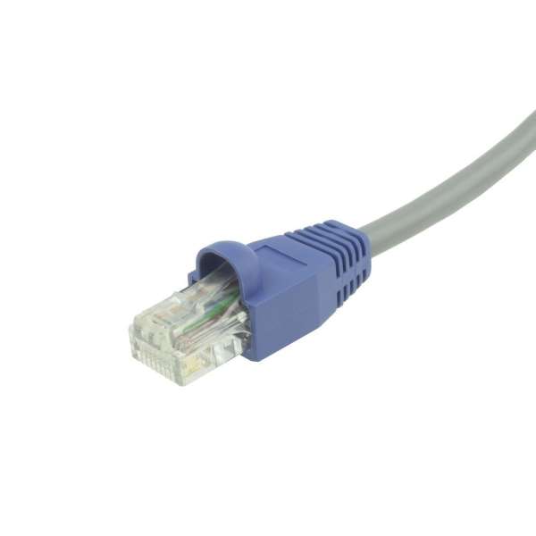 ACT RJ45 boot for 6.5 mm cable 25db Blue