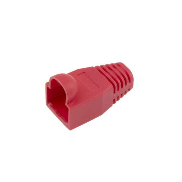 ACT RJ45 boot for 6.5 mm cable 25db Red