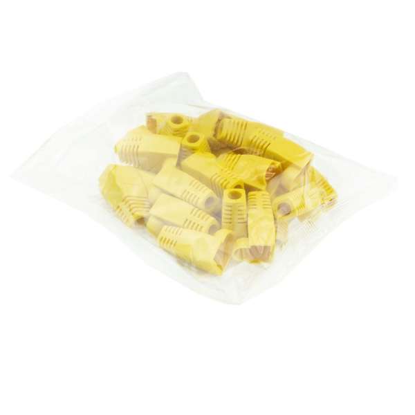 ACT RJ45 boot for 6.5 mm cable 25db Yellow