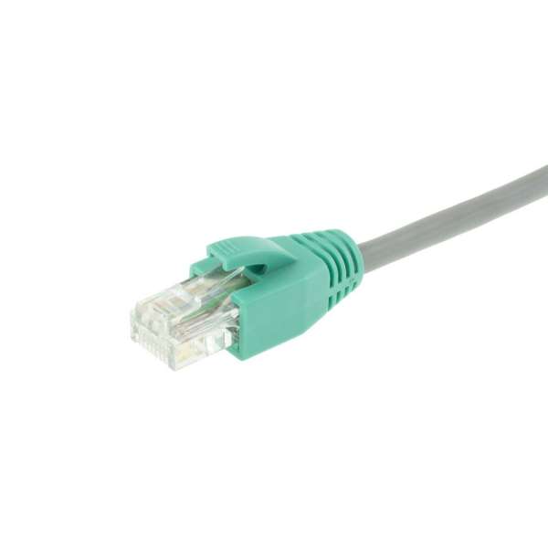 ACT RJ45 boot for 7.0 mm cable 25db Green