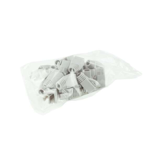 ACT RJ45 boot for 7.0 mm cable 25db White