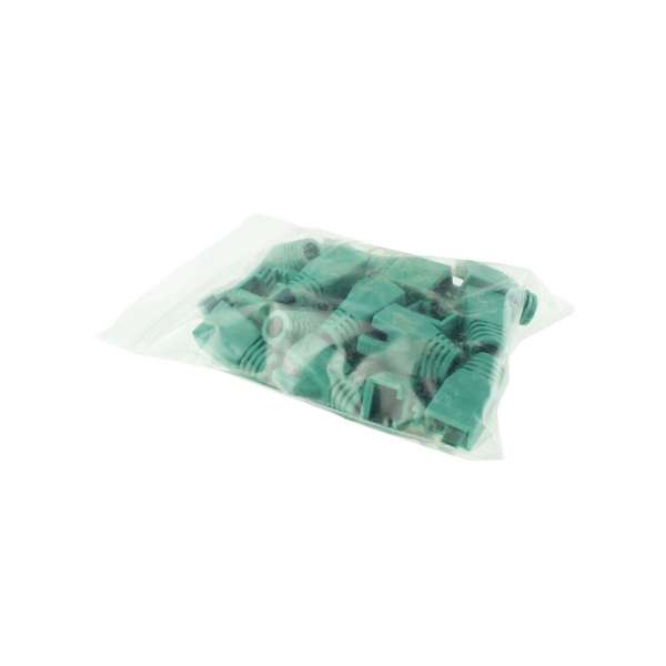 ACT RJ45 boot for 8.0 mm cable 25db Green