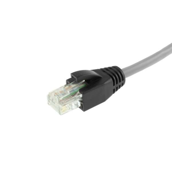ACT RJ45 boot for 8.0 mm cable 25db Black