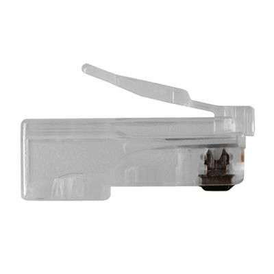 ACT RJ48 (10P/10C) modulaire connector for flat cable (25 pcs)
