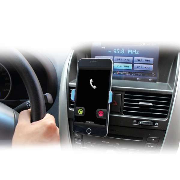 ACT Smartphone car mount placement in the air vent metal clip Multiple Colors 25db/cs