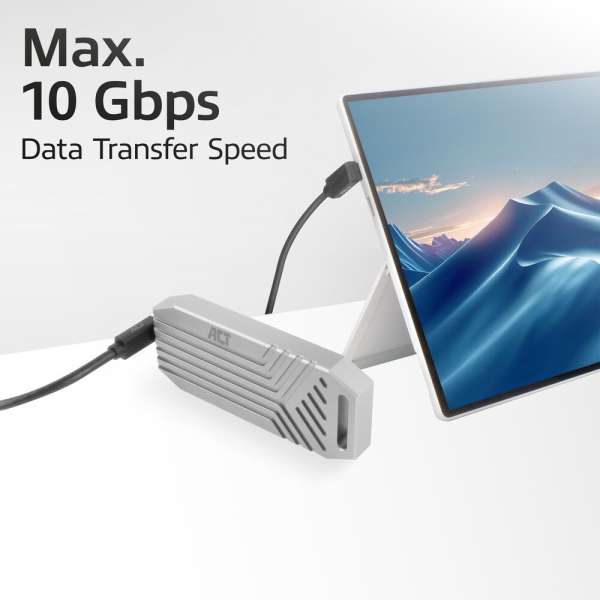 ACT USB 3.0 60W USB Type-C (up/down angled) to USB Type-C (up/down angled) 2m Black
