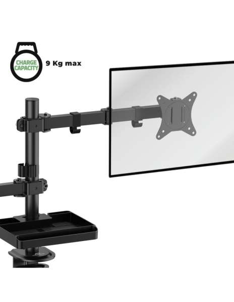 Advance XtendMounts Dual 17"-32" Monitor Console Black