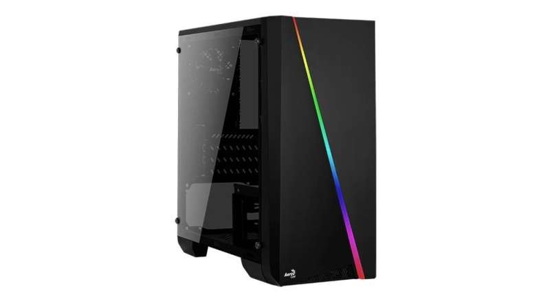 Aerocool Cylon Mini RGB Tempered Glass Black