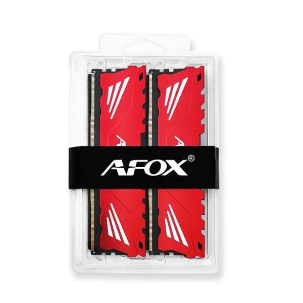 AFOX 16GB DDR4 3200MHz Kit(2x8GB) XMP2 Gaming Red