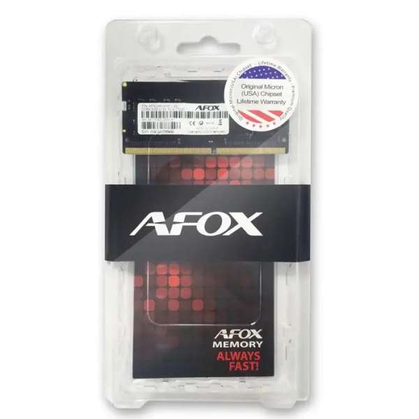 AFOX 8GB DDR4 2400MHz SODIMM