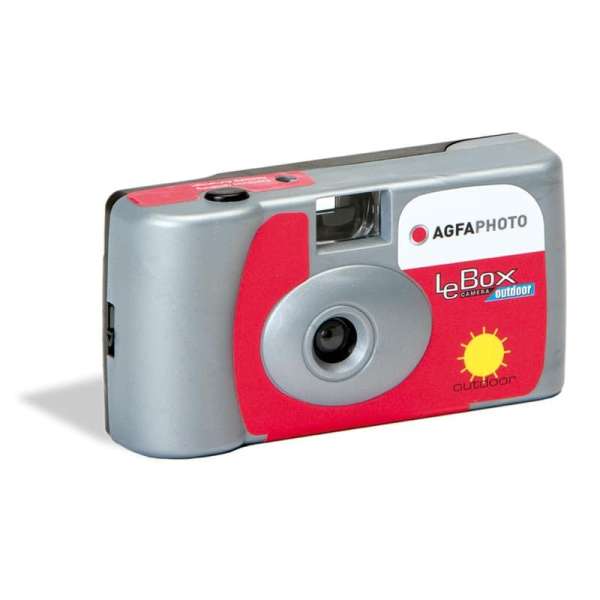 Agfaphoto LeBox Outdoor Grey/Red