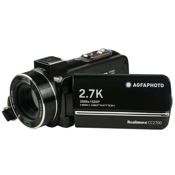 Agfaphoto Realimove CC2700 Video 2.7K Camcorder Black