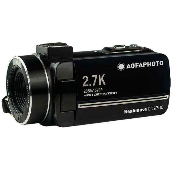 Agfaphoto Realimove CC2700 Video 2.7K Camcorder Black