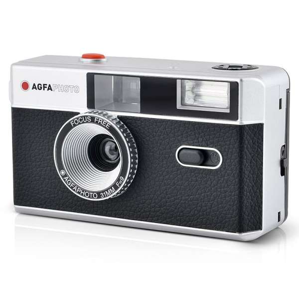Agfaphoto Reusable Analog Film cameras 35mm Black