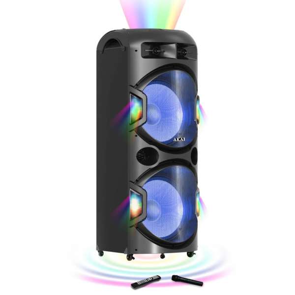 Akai 2.0 Bluetooth Speaker 350W Black
