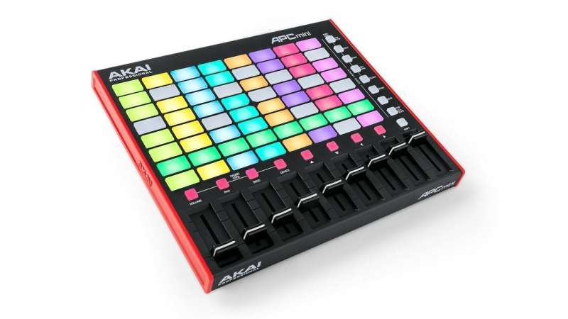 Akai APC Mini MK2 Ableton Live controller Keverőpult Black/Red