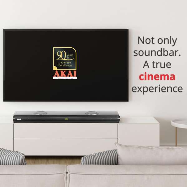 Akai ASB-29 2.2 Soundbar 100W Black