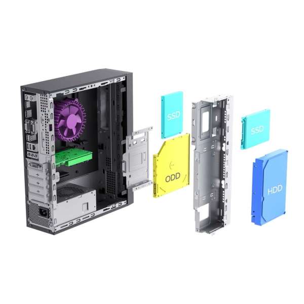 Akyga AK-302-01BL SFF Black