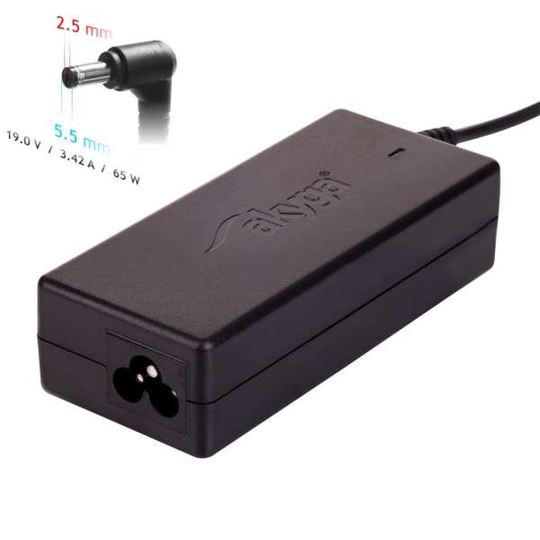 Akyga AK-ND-01 19V / 3,42A 65W 5,5x2,5mm univerzális hálózati notebook töltő