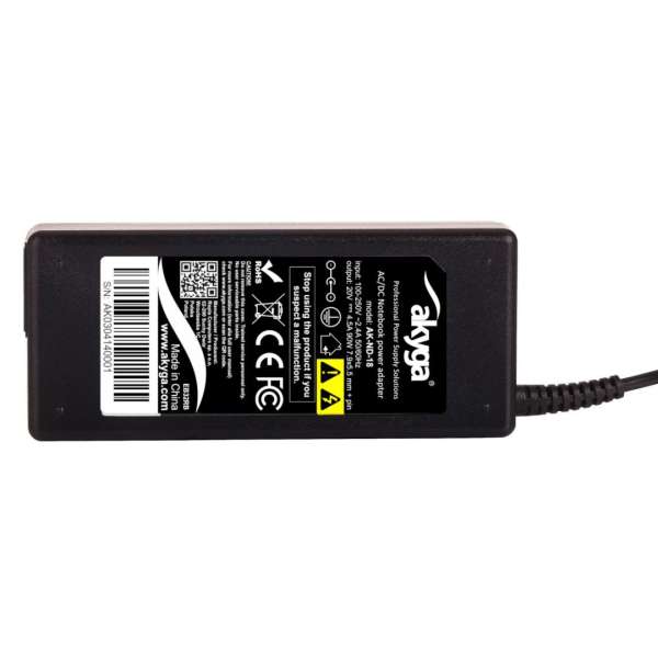 Akyga AK-ND-18 20V / 4,5A 90W 7,9x5,5mm Lenovo/IBM hálózati notebook töltő