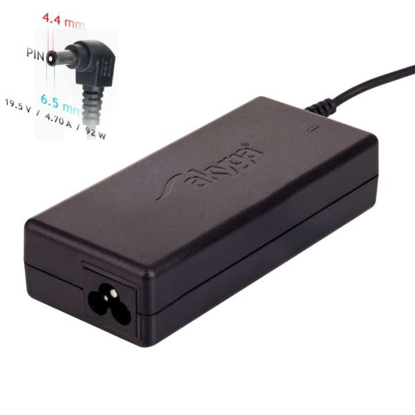 Akyga AK-ND-20 19,5V / 4,7A 92W 6,5x4,4mm Sony hálózati notebook töltő