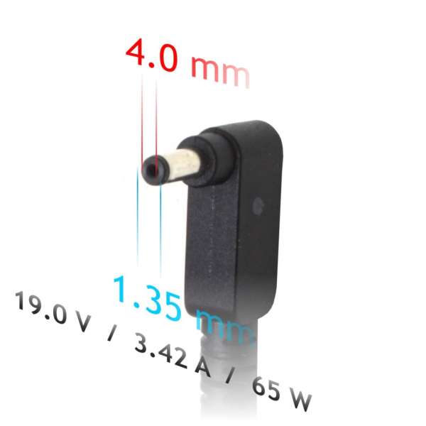 Akyga AK-ND-55 19V / 3,42A 65W 4x1,35mm univerzális hálózati notebook töltő