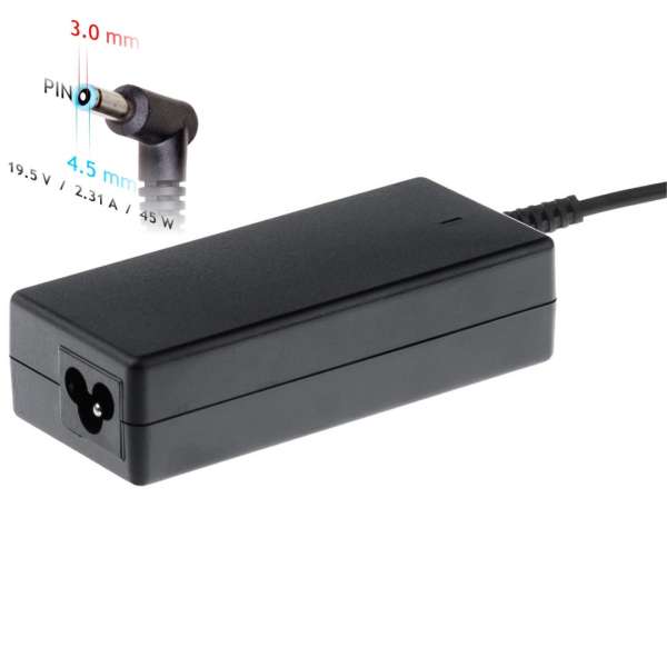 Akyga AK-ND-69 19,5V / 2,31A 45W 4,5x3mm HP hálózati notebook töltő