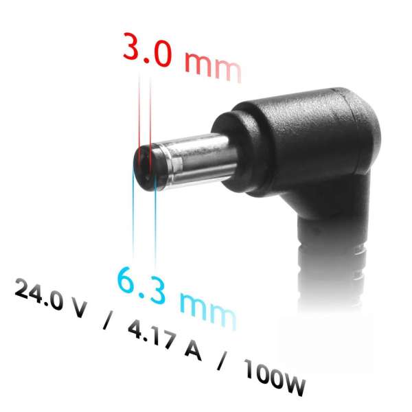 Akyga AK-ND-73 24V / 4,17A 100W 6,3x3mm Toshiba hálózati notebook töltő