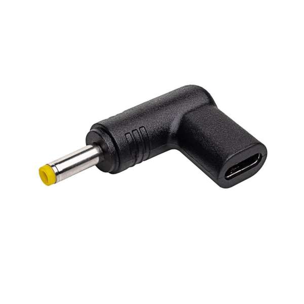 Akyga AK-ND-C04 USB Type-C/4,0x1,7mm Laptop Adapter Black