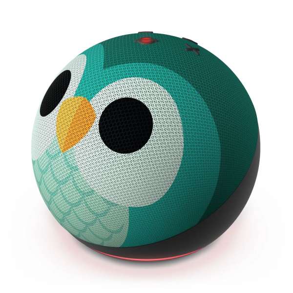 Amazon Echo Dot 5 Smart Speaker with Alexa Owl Design