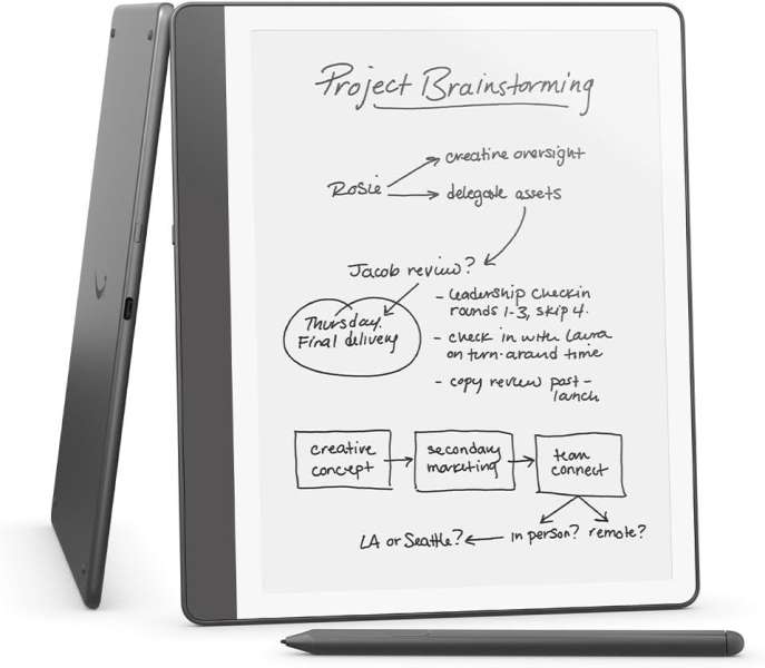 Amazon Kindle Scribe 10,2" (2024) E-book olvasó 16GB Black (Reklám mentes)