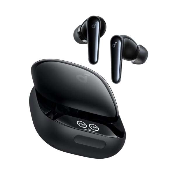 ANKER Soundcore Liberty 4 Pro Noise Cancelling True-Wireless Earbuds Glossy Black