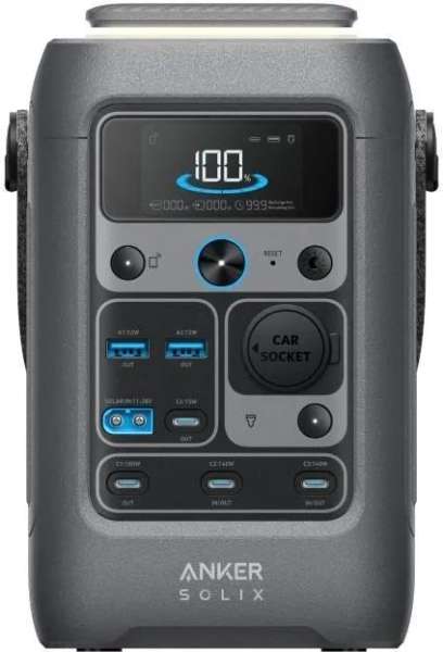ANKER SOLIX C300X DC 288Wh Powerstation Black