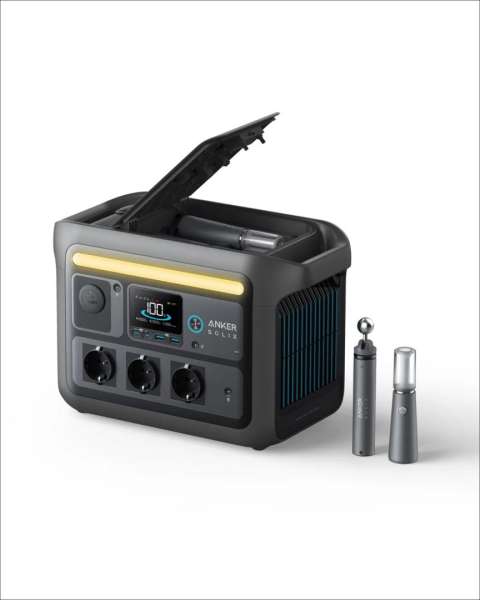 ANKER SOLIX C800X 768Wh Powerstation Black