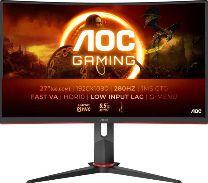 AOC 27" C27G2Z3 LED Curved