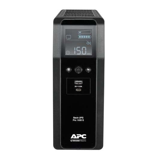 APC BR1600MI Back-UPS Pro LCD 1600VA UPS