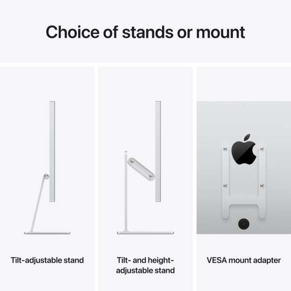 Apple 27" Studio Display (Nano-Texture Glass - Tilt- Adjustable Stand) LED