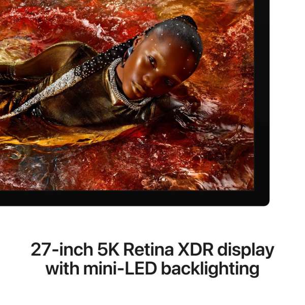 Apple 27" Studio Display XDR (Nano-Texture Glass - Tilt- and Height-Adjustable Stand) LED