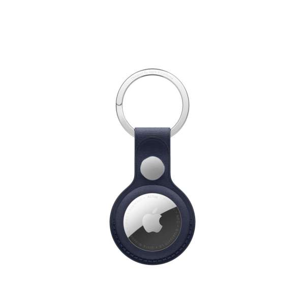 Apple AirTag FineWoven Key Ring Navy